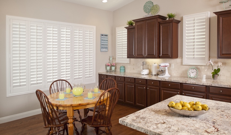 Polywood Shutters in Indianapolis kitchen